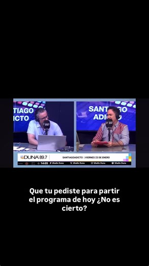 Andulcista (Pablo Andulce) on Instagram: "Con @guendelman compartimos ayer un descubrimiento musical en @santiagoadicto 🎹 Como dije al aire, me enamoré de su sonido, su vibra urbana y tengo muchas ganas de verlos en vivo. Su single “No te puedo amar”, está disponible en YouTube y Spotify 🎧 En palabras de Venus, su vocalista: Somos ANORMAL, dúo santiaguino formado en 2023 por Venus y Popxeon. Nos conocimos en el instituto, estudiando producción musical. Nos hicimos amigos, descubrimos que tenía