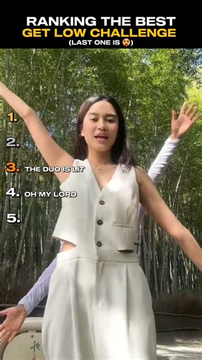 Ranking The Best Get Low Dance Trend #tiktokviral #trending