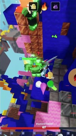Using CAITLYN In Ranked🔥💀#roblox #bedwars #ranked