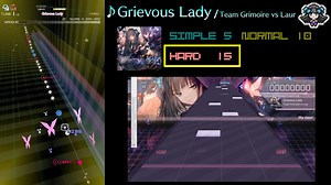 【グルコス比較動画】Grievous Lady (HARD) 【Arcaea】