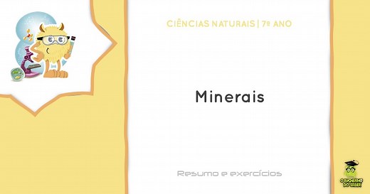 Ciências Naturais 7º ano | Minerais