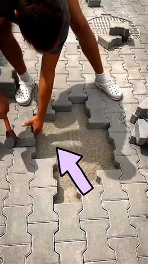 How Are These Blocks Interlocked to Stay Even and Strong #shorts