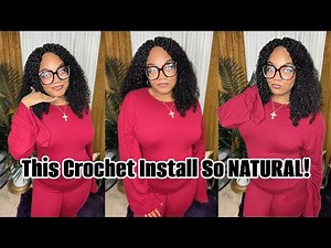 NO GLUE Crochet Human Hair?! Feather Crochet Install That Looks SO Natural 😳