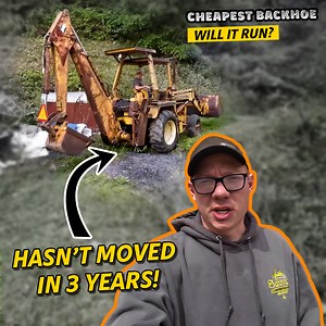 Backhoe Adventure: Testing the Cheapest Find! 🚜 | Diesel Creek