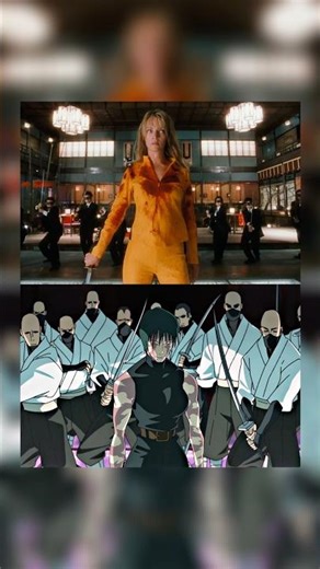 Kill Bill: Vol. 1 reference in Jujutsu Kaisen 🔥 #films #killbill #jujutsukaisen