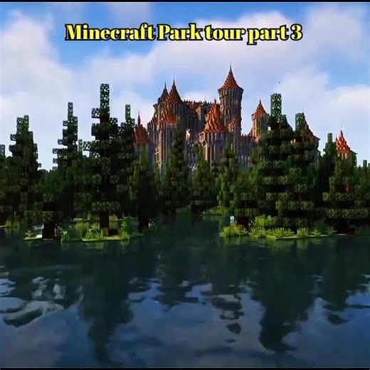 Minecraft Park tour part 3❗#minecraft