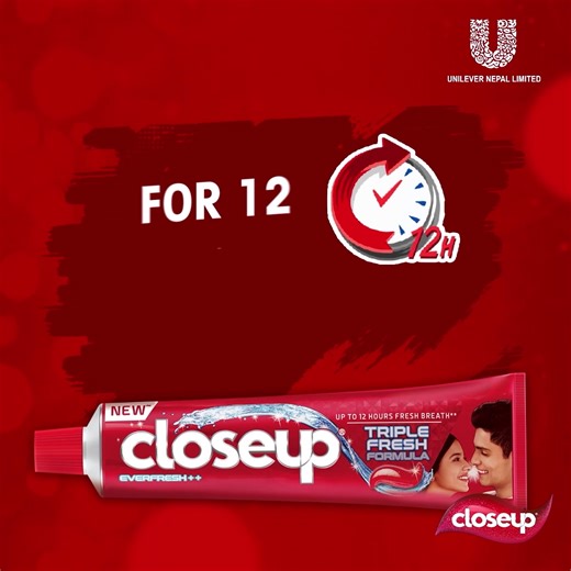 9.6K views · 75 reactions | Make your first move and say hello to a date night filled with confidence!  Closeup Triple Fresh Formula, for long lasting Freshness  #TripleFreshFormula #12HoursofFreshness #CloseupNepal #FirstMove | Closeup | Facebook