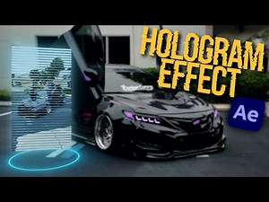 Hologram Effect in After Effects