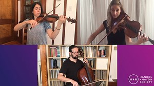 31K views · 98 reactions | Feel the power and genius of Beethoven with today's addition to our digital festival Summer of Beethoven. Susanna Ogata, Guy Fishman, and Renee Hemsing perform the first movement of Beethoven's passionate and energetic String Trio in G Major. https://handelandhaydn.org/summer-of-beethoven/ | Handel and Haydn Society | Facebook