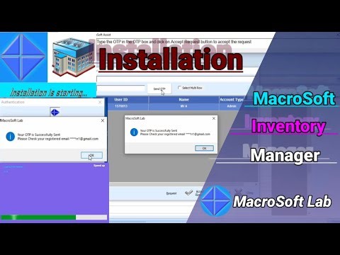 How to install MacroSoft Inventory Manager | Accounting Software | Inventory Management Software