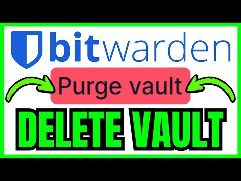 How To DELETE Bitwarden Vault (QUICK & EASY) 2026