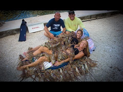 Spiny Lobster {Catch Clean Cook and EAT} Several Different techniques!