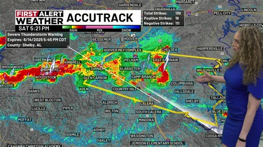 7.5K views · 72 reactions | More storms around for Saturday evening. Lauren Linahan WBRC has the First Alert Forecast! tinyurl.com/57vzdehz | WBRC 6 News | Facebook