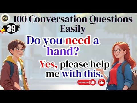 Master ENGLISH Conversation with 100 Daily Practice Questions | Practice English Conversation
