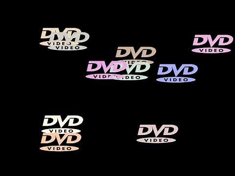 Bouncing 10 DVD Logos Screensaver - 10 HOURS