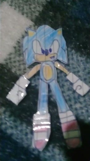 Sonic papercraft