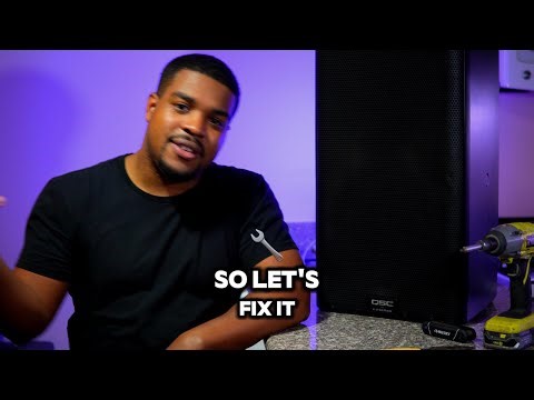 DJ JIBZ | QSC K12.2 Speaker Repair | DIY