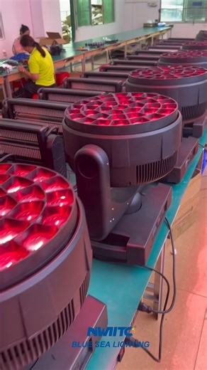 37 LED 40w RGBW 4in1 Zoom led Moving Head Lighting production #stagelight #stagelights #eventlight #eventlighting #prolights #prolighting #eventlights #concertlight #concertlights #dilighting #djlights #discolights #weddinglighting #bluesealighting | Blue Sea Lighting