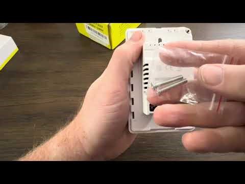 Dual Voltage Electric Baseboard Heater Thermostat