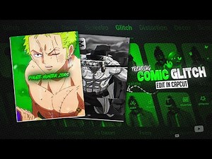 Trending Comic Glitch Effect Transition | "Funk Criminal" Glitch Effect Edit Tutorial | In Capcut ☠️