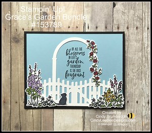 Stampin’ Up! Grace’s Garden Bundle Video Tutorial