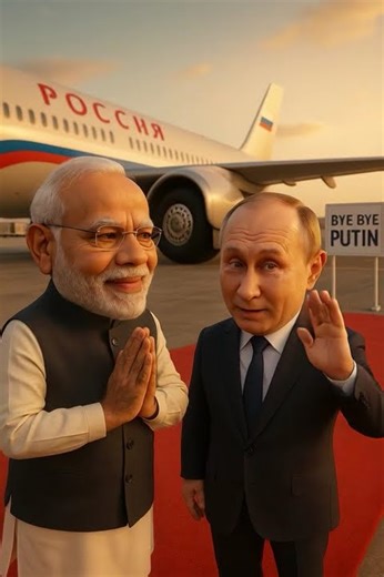 modi say bye putin #funny #jokes #comedy #trending #fun