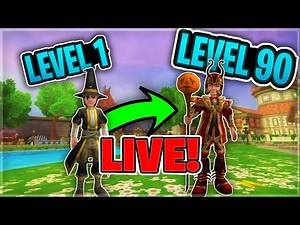 Going from level 1 to 90 LIVE in ONE DAY | PART 1 | Wizard101 Guide