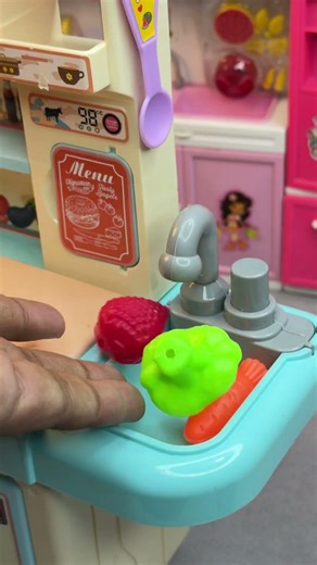 Unbelievable ASMR Kitchen Set Unboxing Sounds from Kitchen Toys #asmr #cookware #kitchenset