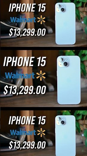 I bought a super cheap iPhone from Walmart #iphone15