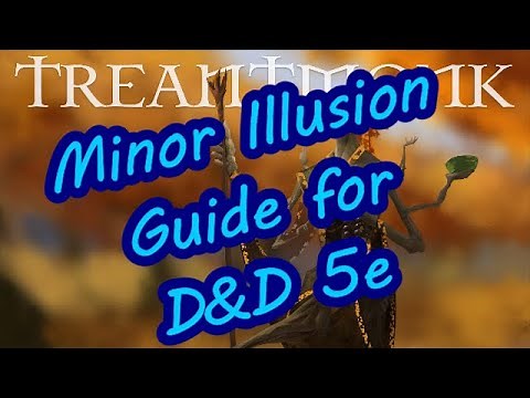 Minor Illusion Guide for D&D 5e