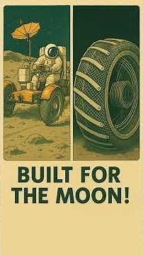 Moon Rover Tires: The Piano Wire Secret! (Apollo Materials)