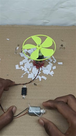 🔋 DC Motor Power Generation Project (Thread Method