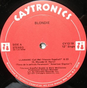 Blondie - Llamame (Call Me)