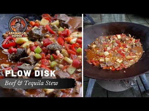 Cowboy Wok Beef and Tequila Stew | Discada Cooking