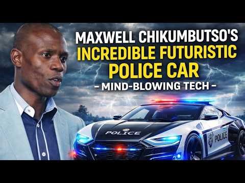 Maxwell Chikumbutso’s Incredible Futuristic Police Car – Mind-Blowing Tech