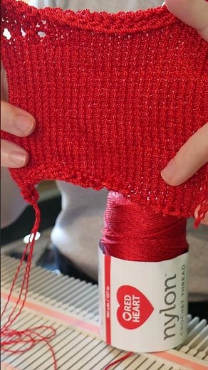 Nylon crochet thread on the lk-150?