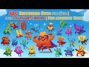 ABC Superhero Song: Discover Hidden Alphabet Powers