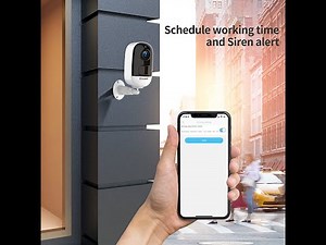 soliom B06 Security Camera Outdoor Wireless Battery Powered, installation and operation video