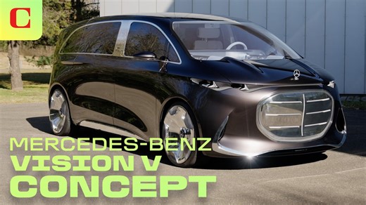 7.2K views · 41 reactions | Step inside the future of luxury mobility with the new Mercedes-Benz Vision V Concept. This class-redefining electric luxury van blurs the line between a first-class lounge and a next-generation EV. You have to see it to believe. | CNET | Facebook