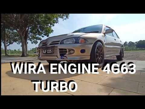 PROTON WIRA 4G63 TURBO #proton #4g63t #protonwira #modifiedcars