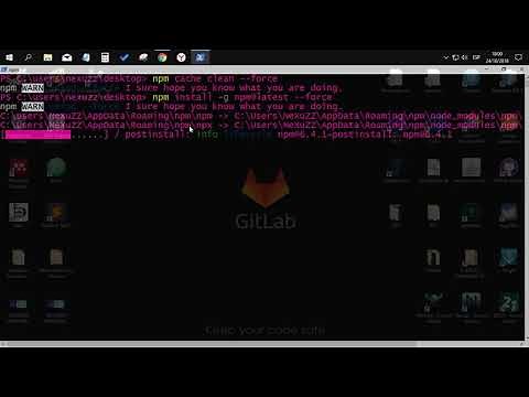 How to fix npm ERR! Error: EPERM: operation not permitted, rename