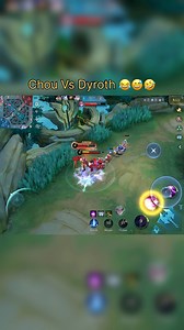 Chou Vs Dyroth 😂😅🤣 #Choufreestyle #choumlbb #MobileLegendsBangBang #chou #MOBA #mobilelegends | Coco Bird Gaming