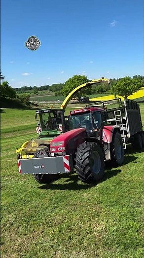 Case CS 150 & John Deere silage