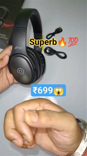 PTron Studio Pro🔥Wireless Headphone Unboxing & Review #shorts #shortsfeed #ptron #music #viral