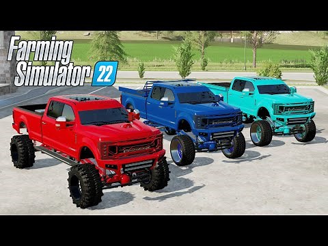 FS22 | Ford F350 Sema Trucks