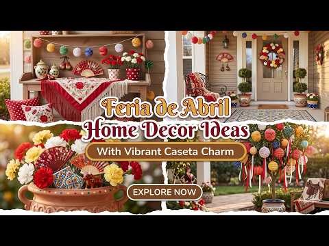 Olé! Transform Your Home! 💃 Feria de Abril Decoration Ideas 2026 Flamenco Spanish Party Style