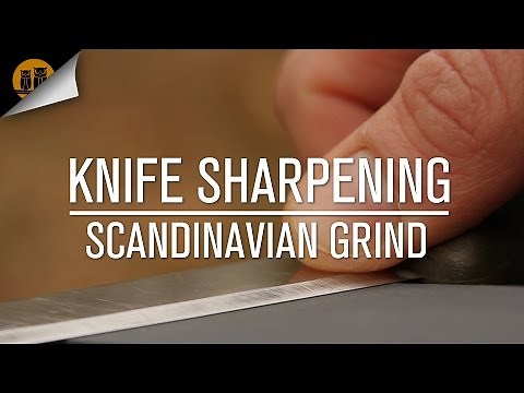 Knife Sharpening Basics [Scandinavian Grind]