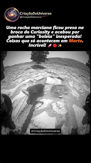 A rocha marciana que pegou uma "boleia" com a Nasa 🚀🔴