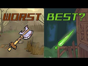 What is the Best Lvl 1 Weapon? - Castle Crashers