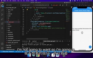 【中英字幕】从 Flutter App 调用 HTTP GET API